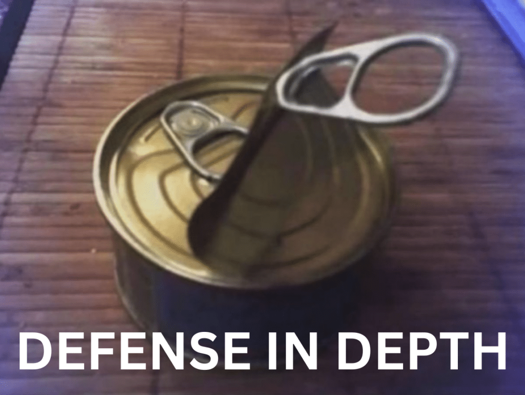 Defense in Depth Meme