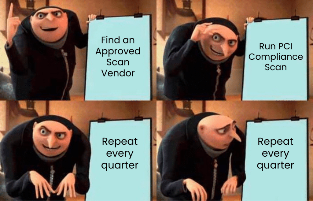 PCI Scan - Gru meme